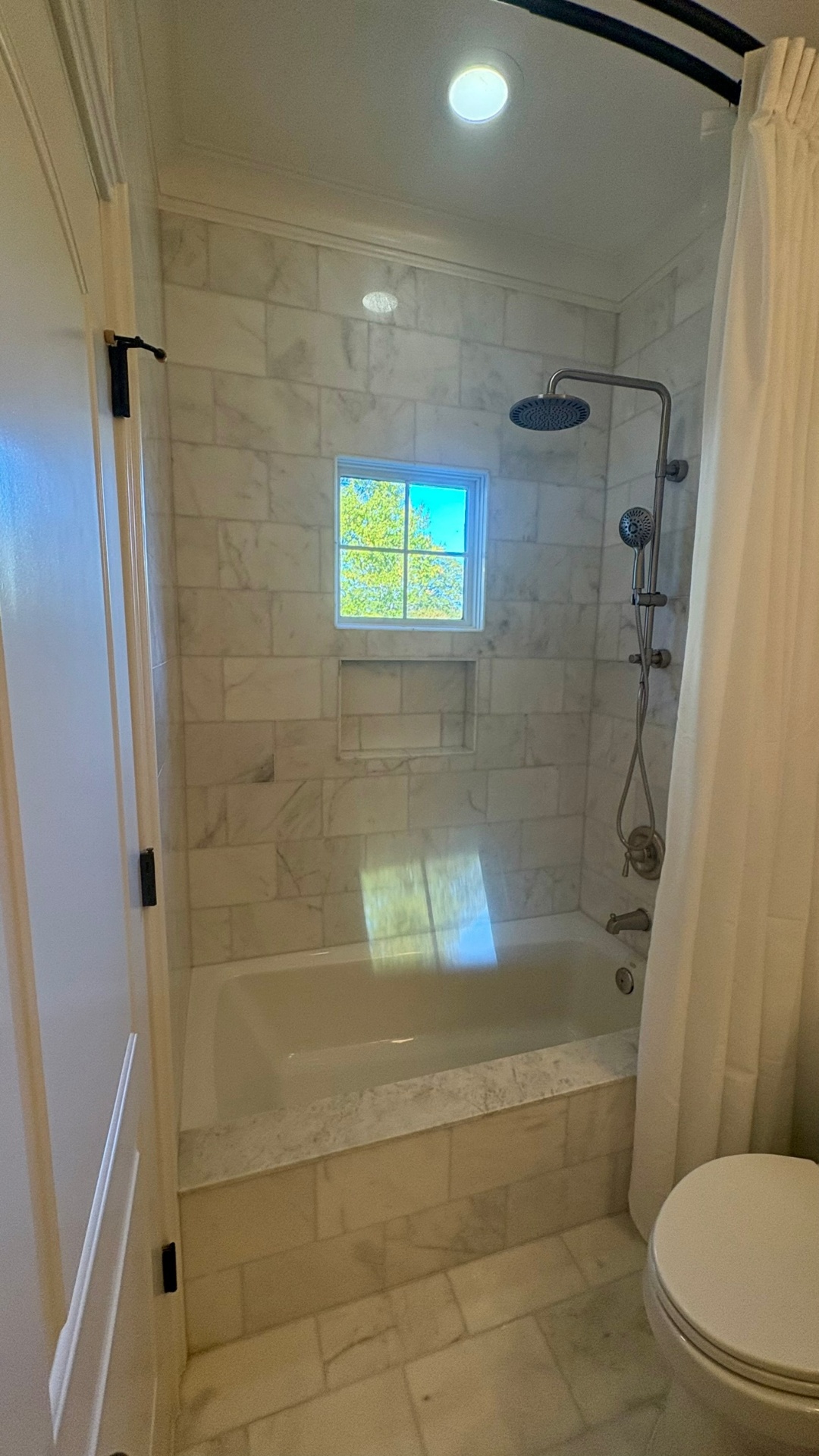 Carrara Tub &amp; Shower